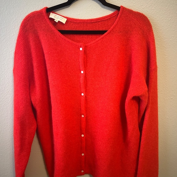 SEZANE GASPARD CARDIGAN - Red XXXL - Picture 3 of 5
